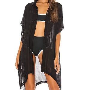L*Space Anita Cover Up in Black